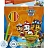 Карандаши цветные Deli Paw Patrol 24 карандаша 24 цвета трёхгранные