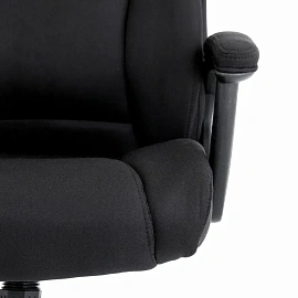 Кресло BRABIX PREMIUM "Adagio EX-551", ткань, пятилучие металл, черное, 532938