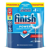 Таблетки для посудомоечных машин Finish Power (100 штук в упаковке)