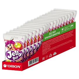 Мармелад Orion Jelly Boy со вкусом красного винограда 66 г