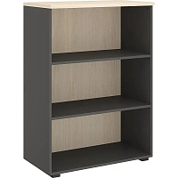Стеллаж для документов Easy To Lead К-Loft 241H011 дуб скандинавский/графит 786х420х1080 мм
