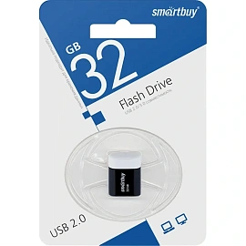 Флешка USB 2.0 32 ГБ SmartBuy Lara (SB32GBLARA-K)