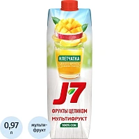 Сок J7 мультифруктовый с мякотью 0.97 л