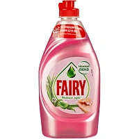 Средство для мытья посуды Fairy Розовый жасмин и алоэ вера гель 0.45 л