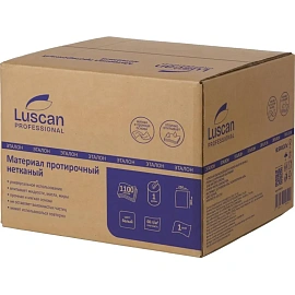 Материал протирочный нетканый в рулоне Luscan Professional W1 1100 листов 25x34 см белый 1-слойный 60 г/кв.м