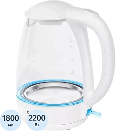 Чайник электрический Candy CK-300 белый (QA00A0M00RU)