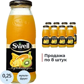 Нектар Swell мультифруктовый 0.25 л