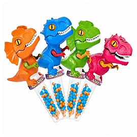 Игрушка с драже "ХВАТАЛКА ДИНОЗАВР T-REX", 5 г, КОНФИТОЙ