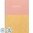 Бизнес-тетрадь Attache Flakes pink А5 48 листов оранжевая в клетку на спирали