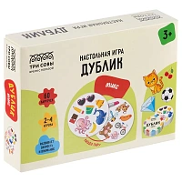 Игра настольная ТРИ СОВЫ "Дублик. Микс", 60 карточек, картонная коробка