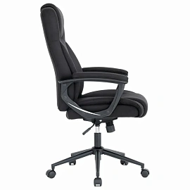 Кресло BRABIX PREMIUM "Adagio EX-551", ткань, пятилучие металл, черное, 532938