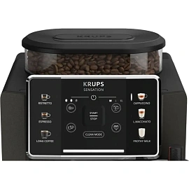 Кофемашина с капучинатором Krups Sensation Milk чёрная (EA912910)
