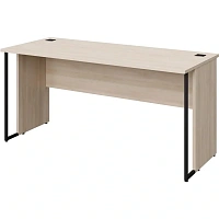 Стол прямой Easy To Lead K-Loft 241S012 (дуб скандинавский/чёрный, 1580х670х752 мм)