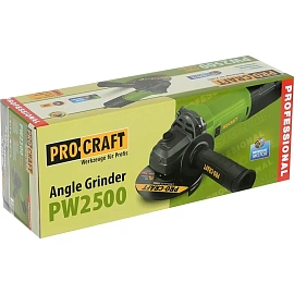 Шлифмашина угловая сетевая Procraft (PW2500)