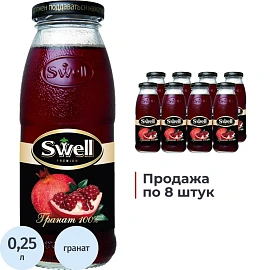 Сок Swell гранатовый 0.25 л