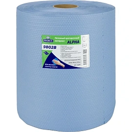 Материал протирочный нетканый в рулоне Probos W1 500 31.8x34 см голубой 1-слойный 80 /кв.м