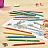 Карандаши цветные BIC Tropicolors 12 карандашей 12 цветов шестигранные Фото 2