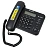 Телефон проводной Panasonic KX-TS2356RUB черный