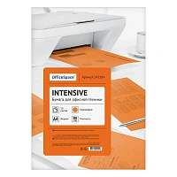 Бумага цветная OfficeSpace "Интенсив" А4, 80г/м2, 50л. (оранжевый)