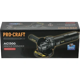 Шлифмашина угловая сетевая Procraft (AG1300)