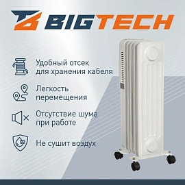 Радиатор масляный BigTech WBH001 10A (NY-10A)