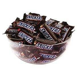 Батончики мини SNICKERS "Minis" шоколадные, 2,9 кг
