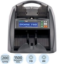 Счётчик банкнот DORS 750 S1 с определением номинала