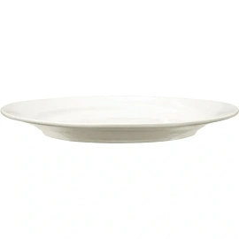 Тарелка P.L. Proff Cuisine фарфор 20.5 см белая (12 штук в упаковке)