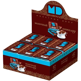 Шоколад молочный МОНЕТНЫЙ ДВОР, 12 г