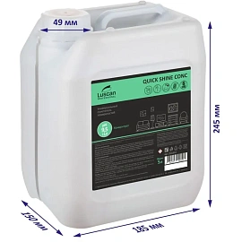 Чистящее средство универсальное Luscan Professional Quick Shine Соnc 5 л (концентрат)