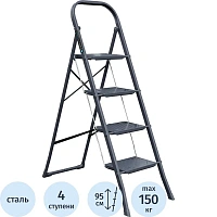 Стремянка стальная TOPFORT 4 ступени (8000754)