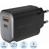 Сетевое зарядное устройство Pero TC28 Ultimate 40 Вт (4673759570924)