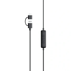 Гарнитура проводная Rapoo H180 (H180-BL)