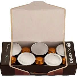 Кофе в капсулах для кофемашин Capovita Lungo Forte (10 шт. в упаковке)