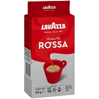 Кофе молотый Lavazza Rosso 250 г (вакуумная упаковка)
