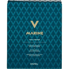 Подарочный набор косметики для мужчин Estel Alpha Marine Наш Смелый