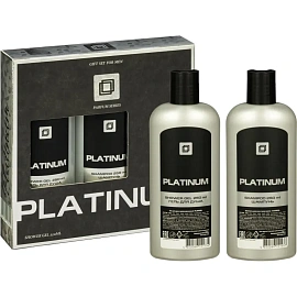 Подарочный набор для мужчин Platinum (шампунь и гель для душа, 2x250 мл)