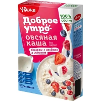 Каша Увелка овсяная ассорти 240 г