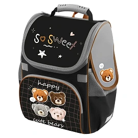 Ранец Forst Junior "Cute bears" 37*28*21см, 1 отделение, 3 кармана, анатомическая спинка
