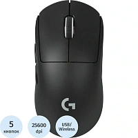 Мышь беспроводная Logitech G Pro X Superlight чёрная (910-005882/910-005884)