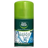 Сменный баллон 250 мл MASTER FRESH "Свежесть водопада" для автоматических освежителей, С0006613