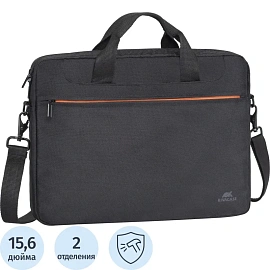 Сумка для ноутбука 15.6" Rivacase Regent чёрная (8033 Black)