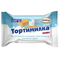 Вафли Акконд Тортимилка плюс со сливочной начинкой 3 кг