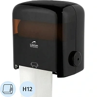 Диспенсер для полотенец рулонных Luscan Professional Etalon H12 чёрный
