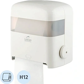 Диспенсер для полотенец рулонных Luscan Professional Etalon H12 белый