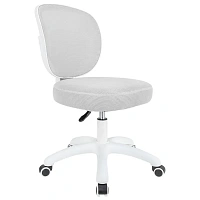 Кресло детское BRABIX KIDS "MG-230", без подлокотников, сетка/ткань TW, серое, 533321