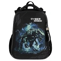 Ранец Berlingo Expert "Cyber hunter" 38*29*16см, 2 отделения, 2 кармана, анатомическая спинка