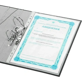 Папка-регистратор Attache (Attache Economy) A4 75 мм чёрная бумага