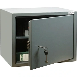 Шкаф металлический (архивный) для документов Комус Мебель (Cobalt) TSL-32 (серый, 420x350x320 мм)