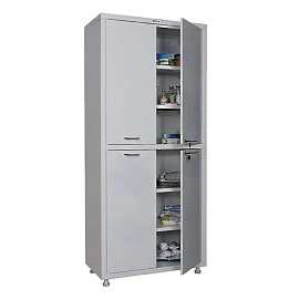 Шкаф медицинский Hilfe МД 2 1780/SS (белый, 800x400x1850 мм)